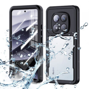 Husa Waterproof pentru Xiaomi Poco X7 / Redmi Note 14 Pro 5G, ShellBox, Neagra Husa Waterproof pentru Xiaomi Poco X7 / Redmi Note 14 Pro 5G, ShellBox, Neagra