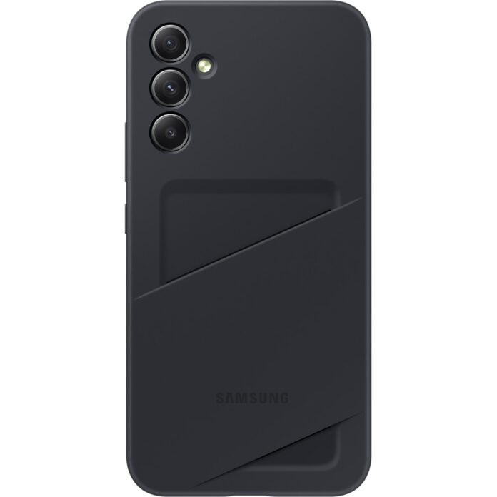 Husa de protectie Samsung Card Slot Case pentru Galaxy A34, Negru Husa de protectie Samsung Card Slot Case pentru Galaxy A34, Negru
