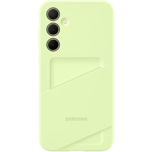 Husa de protectie Samsung Card Slot Case pentru Galaxy A35 5G, Lime Husa de protectie Samsung Card Slot Case pentru Galaxy A35 5G, Lime