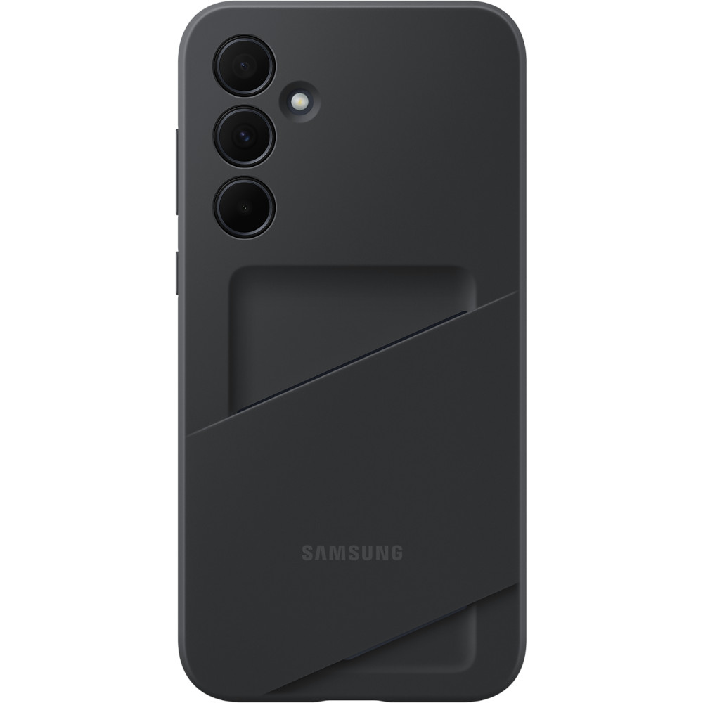 Husa de protectie Samsung Card Slot Case pentru Galaxy A35 5G, Negru Husa de protectie Samsung Card Slot Case pentru Galaxy A35 5G, Negru