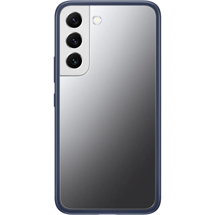 Husa de protectie Samsung Frame Cover pentru Galaxy S22, Navy Husa de protectie Samsung Frame Cover pentru Galaxy S22, Navy