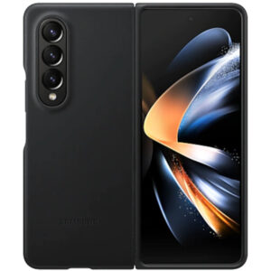 Husa de protectie Samsung Leather Cover pentru Galaxy Z Fold4, Negru Husa de protectie Samsung Leather Cover pentru Galaxy Z Fold4, Negru