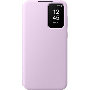 Husa de protectie Samsung Smart View Wallet Case pentru Galaxy A55 5G, Lavanda Husa de protectie Samsung Smart View Wallet Case pentru Galaxy A55 5G, Lavanda