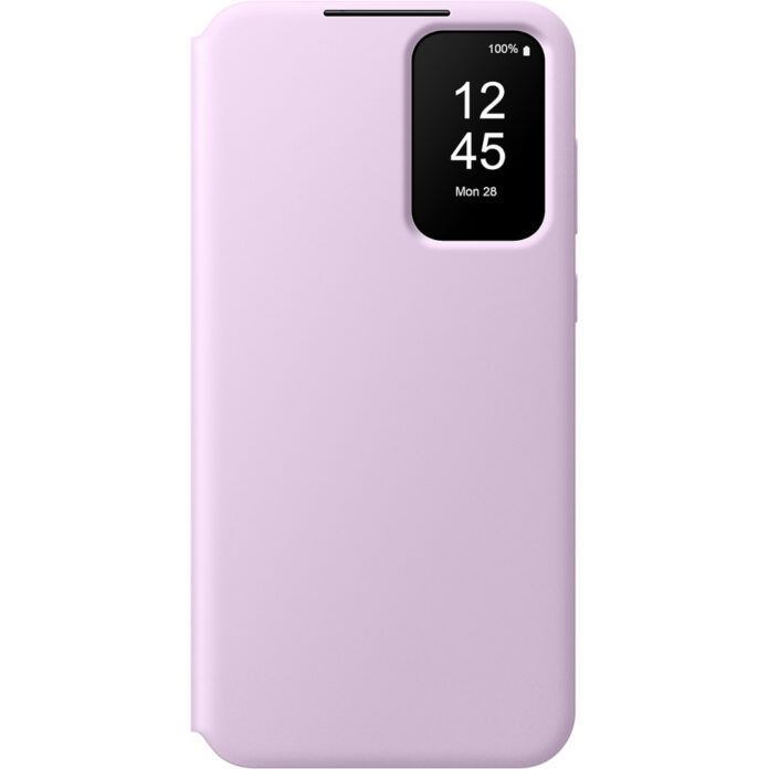 Husa de protectie Samsung Smart View Wallet Case pentru Galaxy A55 5G, Lavanda Husa de protectie Samsung Smart View Wallet Case pentru Galaxy A55 5G, Lavanda