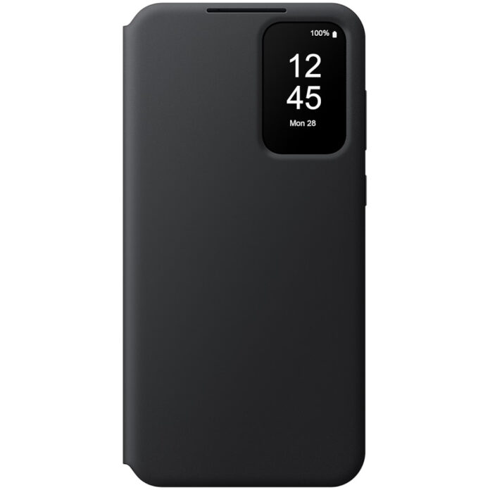 Husa de protectie Samsung Smart View Wallet Case pentru Galaxy A55 5G, Alb Husa de protectie Samsung Smart View Wallet Case pentru Galaxy A55 5G, Alb