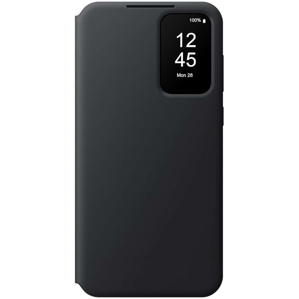 Husa de protectie Samsung Smart View Wallet Case pentru Galaxy A55 5G, Alb Husa de protectie Samsung Smart View Wallet Case pentru Galaxy A55 5G, Alb