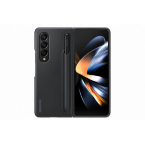 Husa de protectie Samsung Standing Cover with Pen pentru Galaxy Z Fold4, Negru Husa de protectie Samsung Standing Cover with Pen pentru Galaxy Z Fold4, Negru
