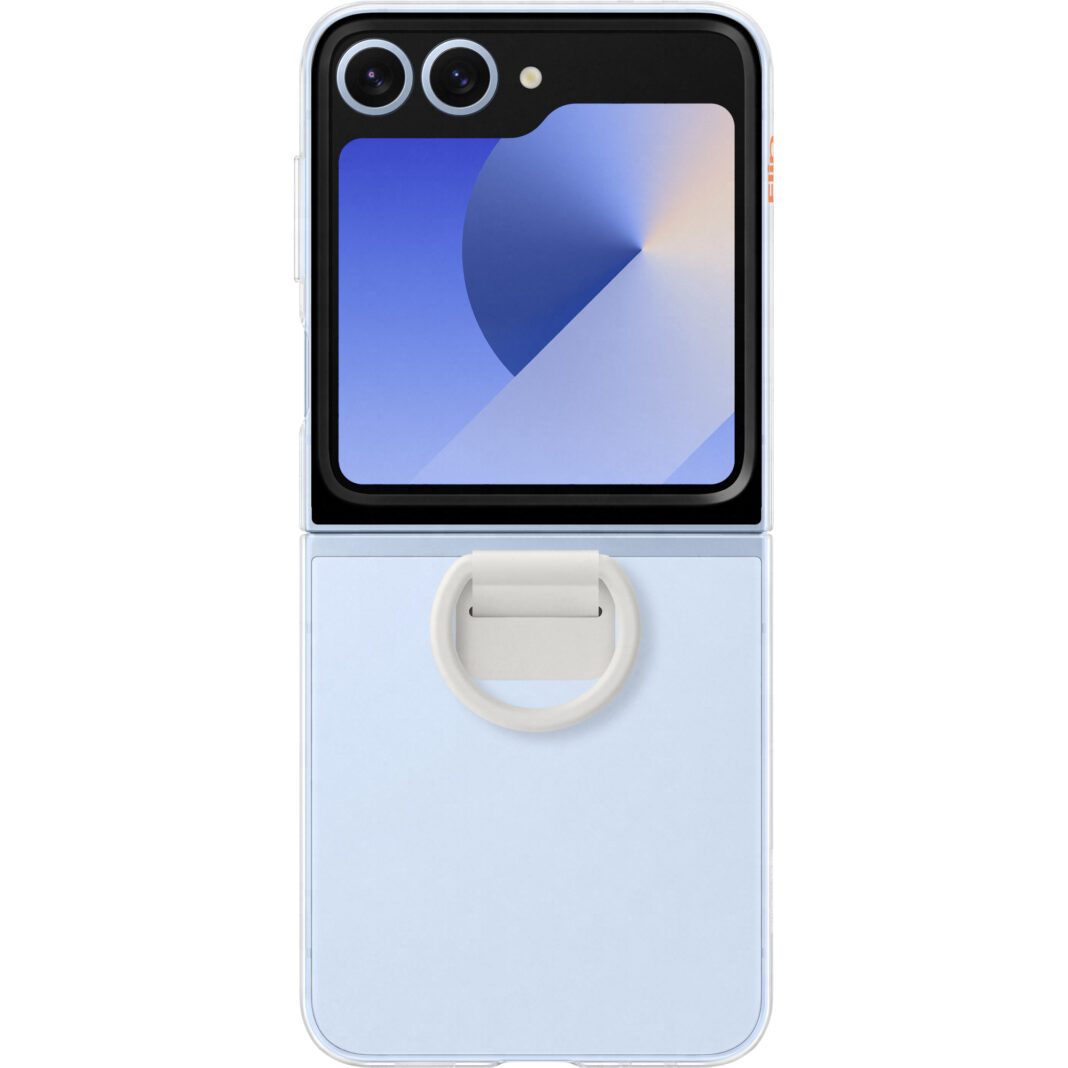 Husa Samsung Clear Case pentru Galaxy Z Flip 6, Transparent Husa Samsung Clear Case pentru Galaxy Z Flip 6, Transparent