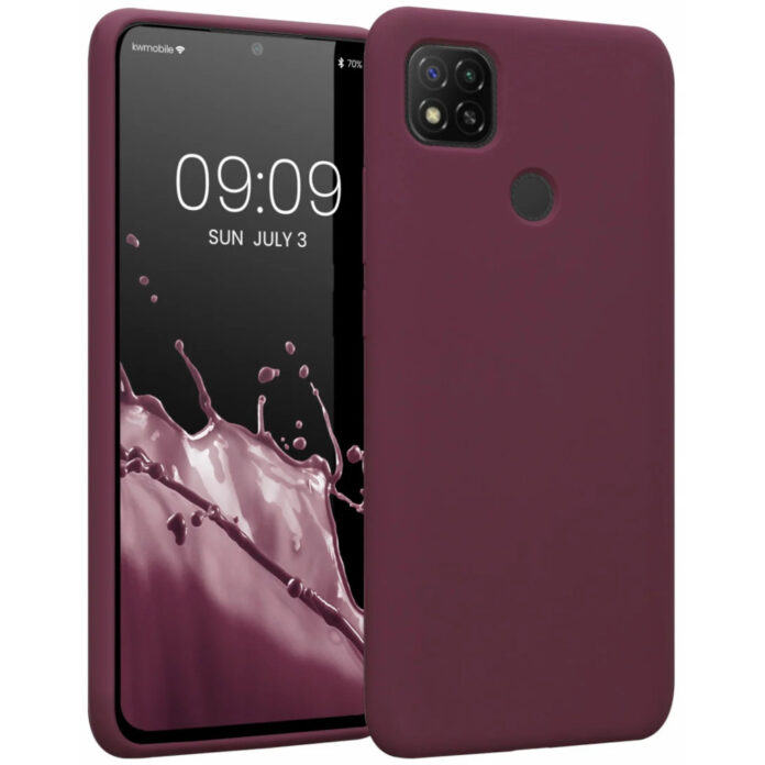 Husa Kwmobile pentru Xiaomi Redmi 9C, Silicon, Violet, 57338.190 Husa Kwmobile pentru Xiaomi Redmi 9C, Silicon, Violet, 57338.190