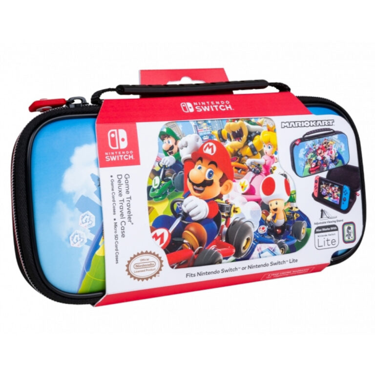Husa protectie Nacon pentru Nintendo Switch, Mario Kart Monuments,  Multicolor