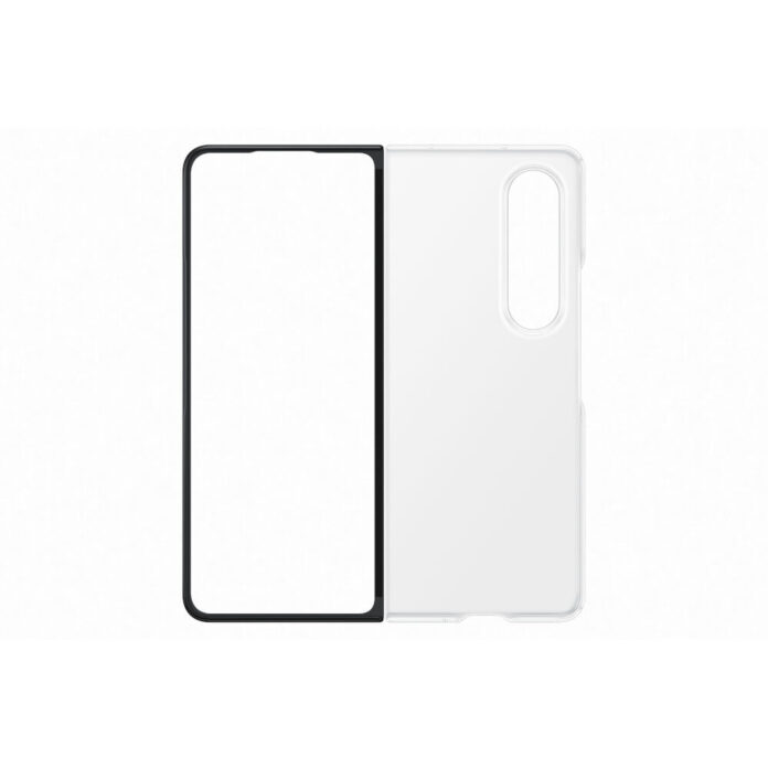 Husa de protectie Samsung Clear Cover pentru Z Fold4, Transparent Husa de protectie Samsung Clear Cover pentru Z Fold4, Transparent