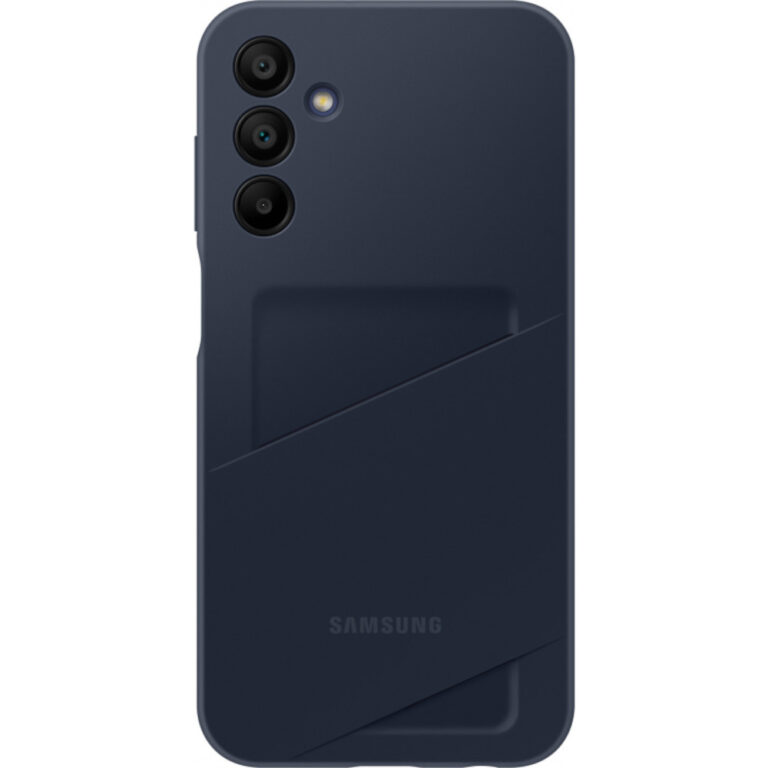 Husa Samsung Galaxy A15 Card Slot Case, Albastru/Negru