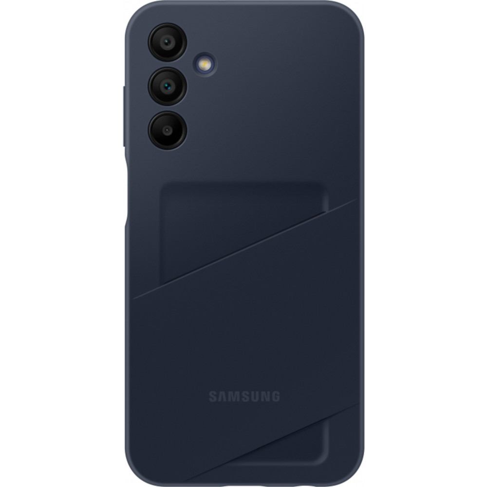 Husa Samsung Galaxy A15 Card Slot Case, Albastru/Negru Husa Samsung Galaxy A15 Card Slot Case, Albastru/Negru