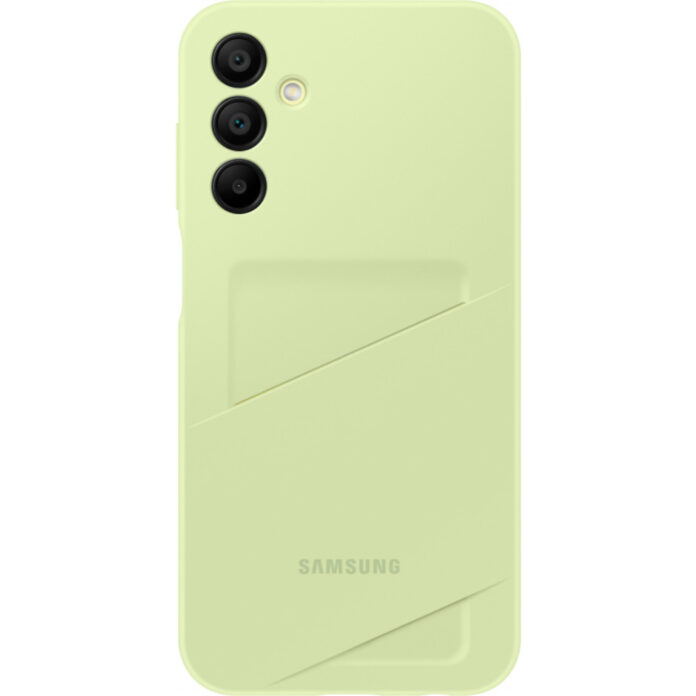 Husa Samsung Galaxy A15 Card Slot Case, Lime Husa Samsung Galaxy A15 Card Slot Case, Lime