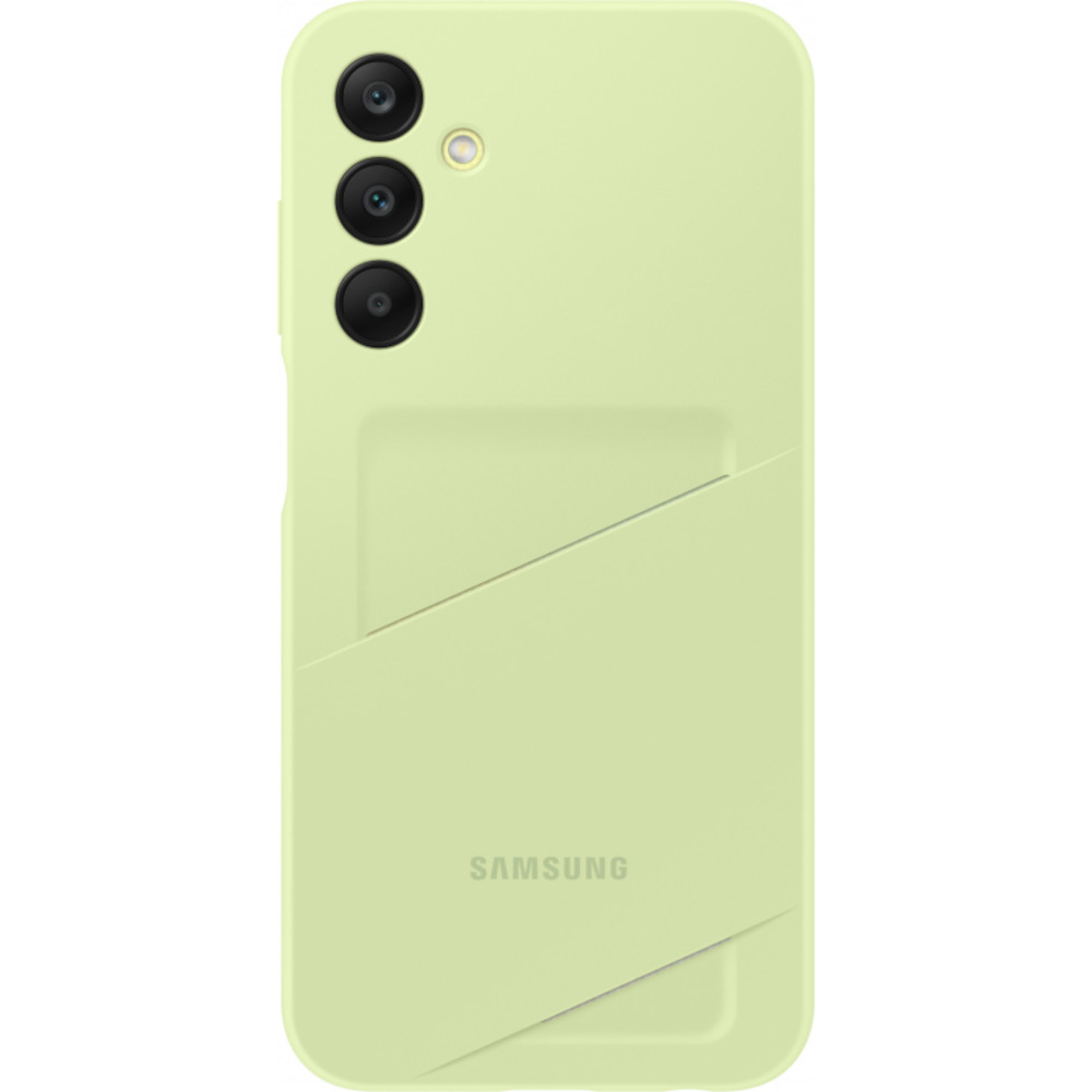 Husa Samsung Galaxy A25 5G Card Slot Case, Lime Husa Samsung Galaxy A25 5G Card Slot Case, Lime
