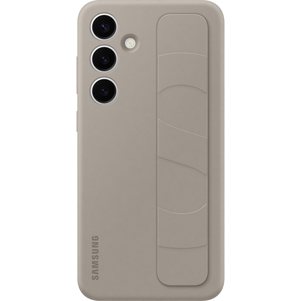 Husa Samsung Galaxy S24 Plus Standing Grip Case, Light Taupe Husa Samsung Galaxy S24 Plus Standing Grip Case, Light Taupe