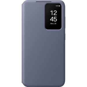 Husa Samsung Galaxy S24 Smart View Wallet Case, Violet Husa Samsung Galaxy S24 Smart View Wallet Case, Violet