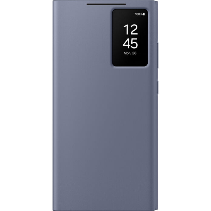 Husa Samsung Galaxy S24 Ultra Smart View Wallet Case, Violet