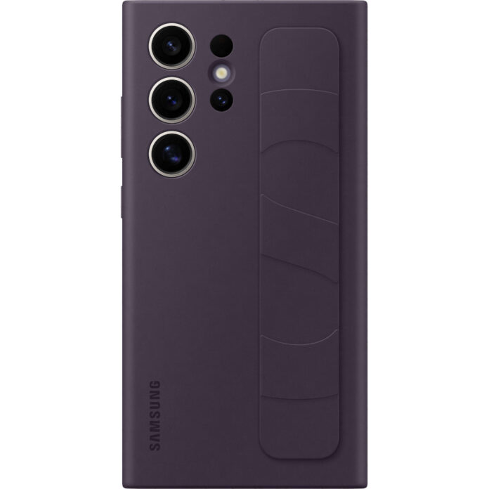 Husa Samsung Galaxy S24 Ultra Standing Grip Case, Dark Violet