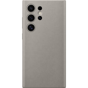 Husa Samsung Galaxy S24 Ultra Vegan Leather Case, Taupe Husa Samsung Galaxy S24 Ultra Vegan Leather Case, Taupe