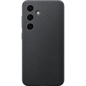 Husa Samsung Galaxy S24 Vegan Leather Case, Negru Husa Samsung Galaxy S24 Vegan Leather Case, Negru