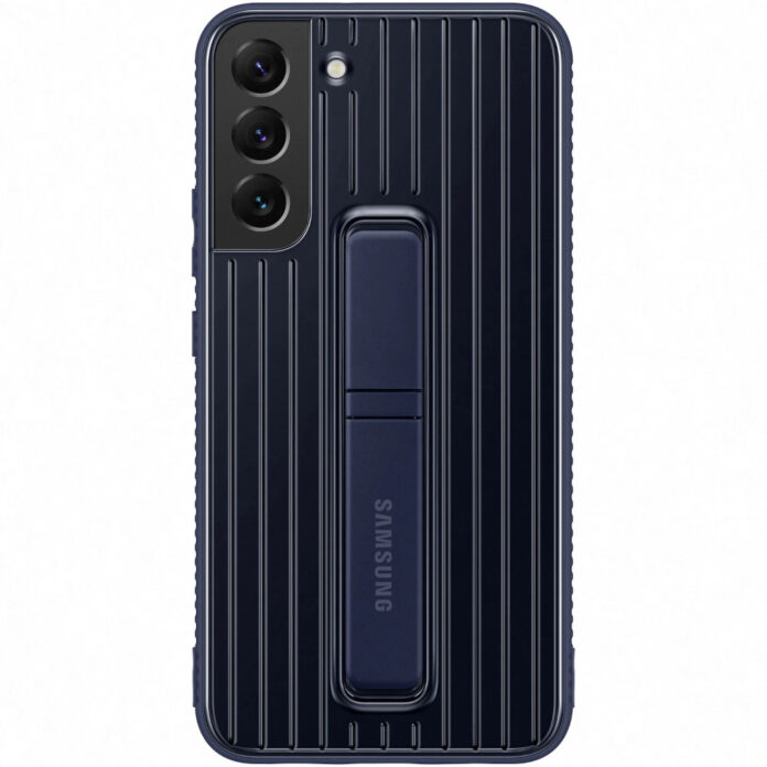 Husa de protectie Samsung Protective Standing Cover pentru Galaxy S22, Navy Husa de protectie Samsung Protective Standing Cover pentru Galaxy S22, Navy