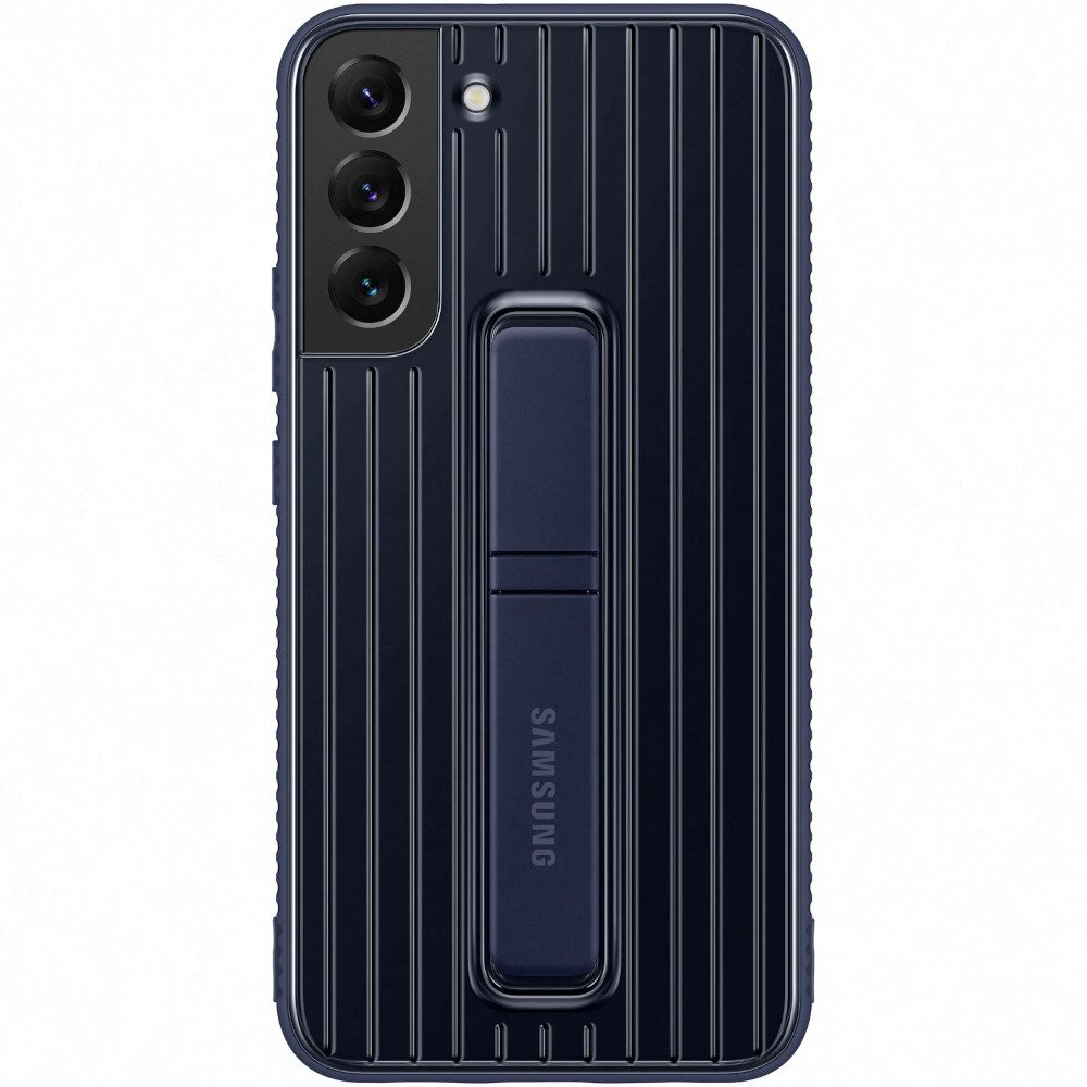 Husa de protectie Samsung Protective Standing Cover pentru Galaxy S22, Navy Husa de protectie Samsung Protective Standing Cover pentru Galaxy S22, Navy