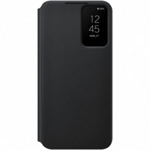 Husa de protectie Samsung Smart Clear View Cover pentru Galaxy S22+, Alb Husa de protectie Samsung Smart Clear View Cover pentru Galaxy S22+, Alb