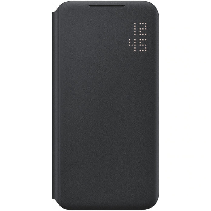 Husa de protectie Samsung Smart LED View Cover pentru Galaxy S22, Negru