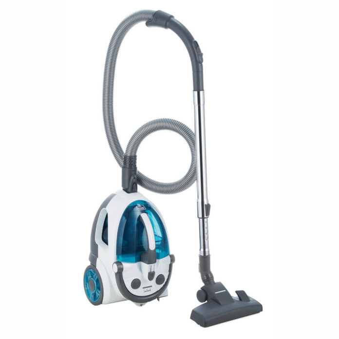 Aspirator fara sac Heinner Seashade HVC-V800WBL, 800 W, 2 l, Sistem Ciclonic, Putere Variabila, Filtru HEPA 11, Tub telescopic metalic, Alb/Albastru Aspirator fara sac Heinner Seashade HVC-V800WBL, 800 W, 2 l, Sistem Ciclonic, Putere Variabila, Filtru HEPA 11, Tub telescopic metalic, Alb/Albastru