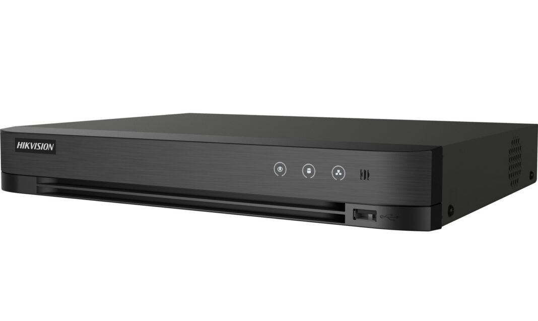 DVR 4 canale Hikvision IDS-7204HUHI-M1/XT/4A+4/1ALM, AcuSense, 5MP, Functii AI, 1 port SATA
