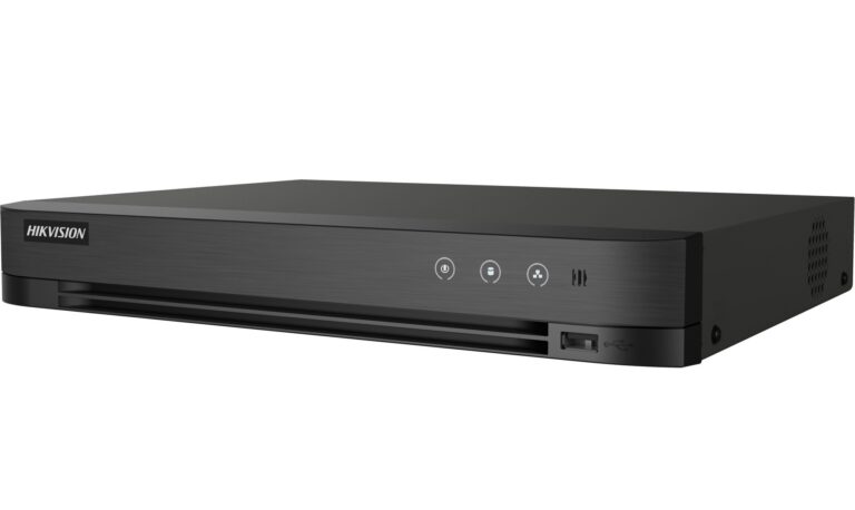 DVR 4 canale Hikvision IDS-7204HUHI-M1/XT/4A+4/1ALM, AcuSense, 5MP, Functii AI, 1 port SATA
