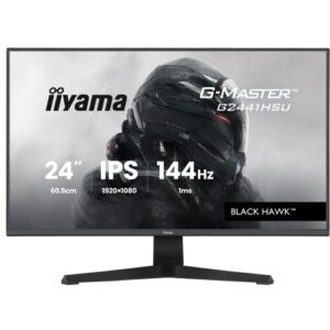 Monitor Gaming IPS LED Iiyama 23.8inch G2441HSU-B1, Full HD (1920 x 1080), HDMI, DisplayPort, Boxe, 144 Hz, 1 ms (Negru) Monitor Gaming IPS LED Iiyama 23.8inch G2441HSU-B1, Full HD (1920 x 1080), HDMI, DisplayPort, Boxe, 144 Hz, 1 ms (Negru)