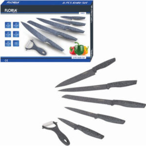 Set cutite 6 piese din inox, FLORIA, ZLN-1136 Set cutite 6 piese din inox, FLORIA, ZLN-1136