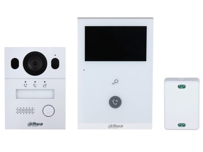 Kit Videointerfon Dahua KTX02(S), 2 fire, ecran 4.3 inch, Wi-Fi, IR, IP65, IK07, montare aparenta Kit Videointerfon Dahua KTX02(S), 2 fire, ecran 4.3 inch, Wi-Fi, IR, IP65, IK07, montare aparenta