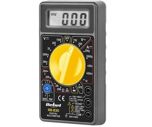 Multimetru Digital universal REBEL MIE-RB-830 Multimetru Digital universal REBEL MIE-RB-830