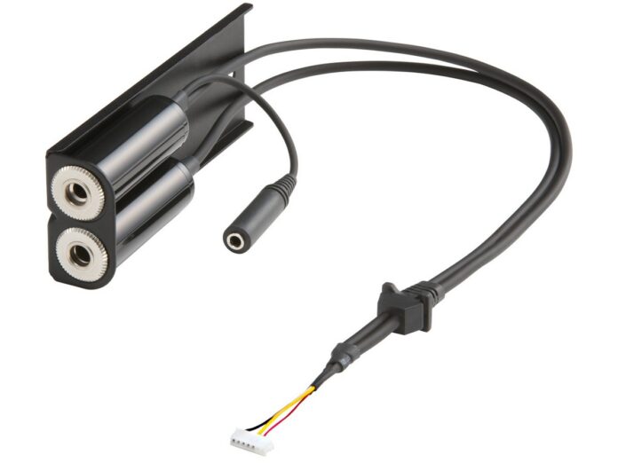 Cablu adaptor pentru casti, lungime 471mm, mufa 5.23/3P, mufa 6.3mm/2P, mufa stereo 3.5mm, pentru IC-A120, Icom OPC-871A Cablu adaptor pentru casti, lungime 471mm, mufa 5.23/3P, mufa 6.3mm/2P, mufa stereo 3.5mm, pentru IC-A120, Icom OPC-871A