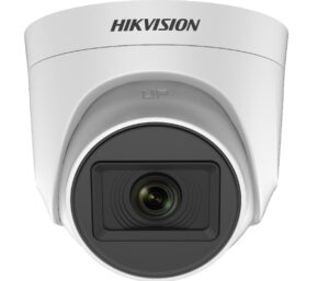 Camera de supraveghere pentru interior cu microfon, 5MP 2K+, IR cu EXIR 20m, Hikvision DS-2CE76H0T-ITPFS2.8MM Camera de supraveghere pentru interior cu microfon, 5MP 2K+, IR cu EXIR 20m, Hikvision DS-2CE76H0T-ITPFS2.8MM