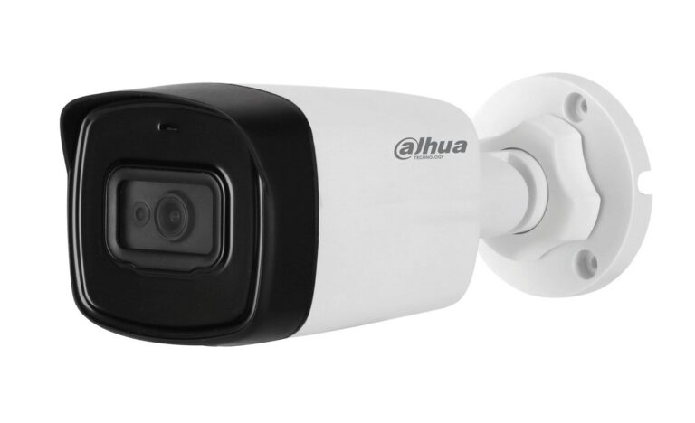 Camera bullet, Dahua, rezolutie 8 MP, lentila 3.6mm, IR 80m, HAC-HFW1800TL-A-036