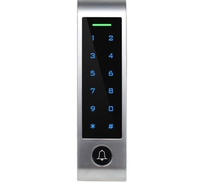 Control acces exterior, card EM si Mifare, taste touch, Wi-Fi, alarma si sonerie, compatibil cu aplicatia Tuya, IP66, SECUKEY H4-WiFi EM+Mifare Control acces exterior, card EM si Mifare, taste touch, Wi-Fi, alarma si sonerie, compatibil cu aplicatia Tuya, IP66, SECUKEY H4-WiFi EM+Mifare