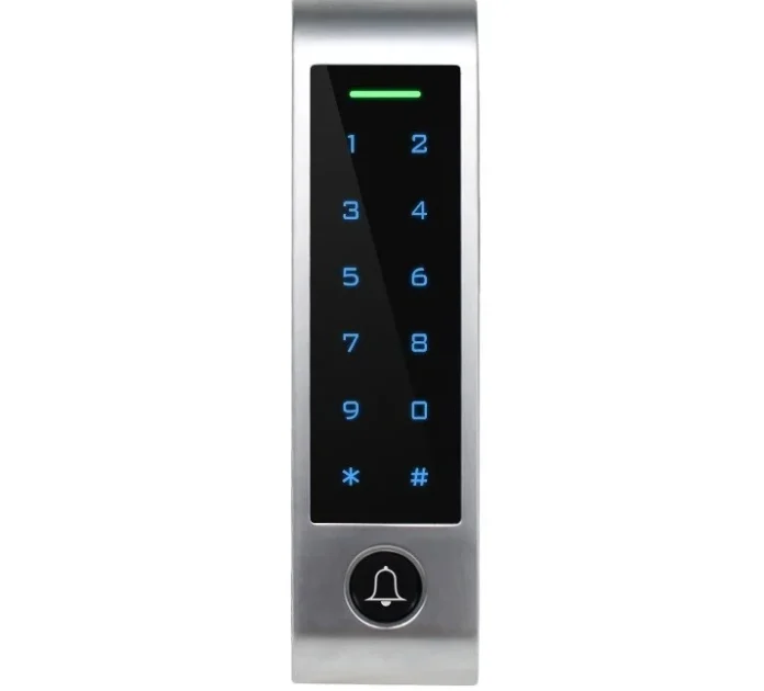 Control acces exterior, card EM si Mifare, taste touch, Wi-Fi, alarma si sonerie, compatibil cu aplicatia Tuya, IP66, SECUKEY H4-WiFi EM+Mifare Control acces exterior, card EM si Mifare, taste touch, Wi-Fi, alarma si sonerie, compatibil cu aplicatia Tuya, IP66, SECUKEY H4-WiFi EM+Mifare