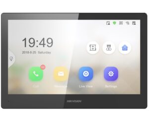 Monitor videointerfon TCP/IP 10 inch, touchscreen, Wi-Fi, standard PoE/ 12 VDC, Hikvision DS-KH8520-WTE1 Monitor videointerfon TCP/IP 10 inch, touchscreen, Wi-Fi, standard PoE/ 12 VDC, Hikvision DS-KH8520-WTE1