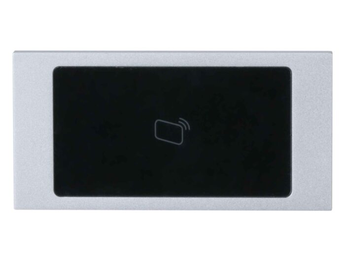 Modul videointerfon Dahua VTO4202F-MR1, control acces, 125kHz, aluminiu, argintiu Modul videointerfon Dahua VTO4202F-MR1, control acces, 125kHz, aluminiu, argintiu