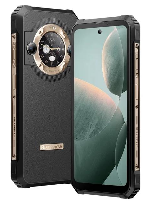 Telefon Mobil Blackview BL9000, Procesor Mediatek Dimensity 8020, Ecran IPS LCD 6.78inch, 12GB RAM, 512GB Flash, Camera Duala 50+13 MP, Wi-Fi, 5G, Dual Sim, Android (Negru/Auriu) Telefon Mobil Blackview BL9000, Procesor Mediatek Dimensity 8020, Ecran IPS LCD 6.78inch, 12GB RAM, 512GB Flash, Camera Duala 50+13 MP, Wi-Fi, 5G, Dual Sim, Android (Negru/Auriu)