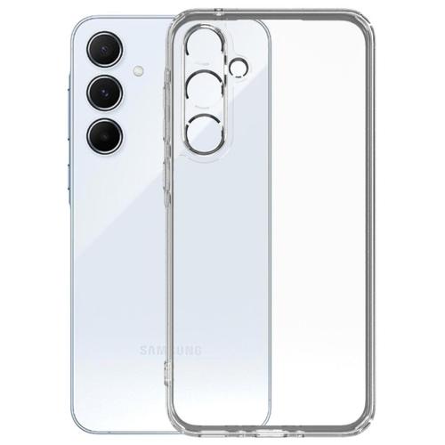 Husa Lemontti Silicon Samsung Galaxy A55, Transparent Husa Lemontti Silicon Samsung Galaxy A55, Transparent