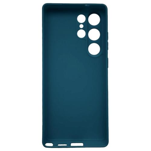 Husa Lemontti Silicon Silky Samsung Galaxy S25 Ultra, Albastru Husa Lemontti Silicon Silky Samsung Galaxy S25 Ultra, Albastru