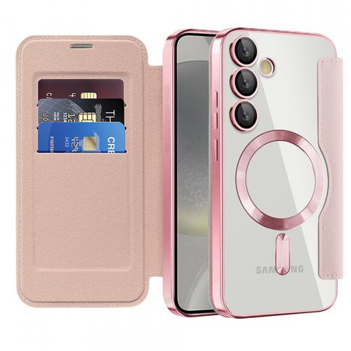 Husa MagSafe Techsuit SmartMag Book pentru Samsung Galaxy S24+ S926 (Albastru) Husa MagSafe Techsuit SmartMag Book pentru Samsung Galaxy S24+ S926 (Albastru)
