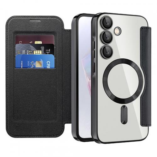 Husa MagSafe Techsuit SmartMag Book pentru Samsung Galaxy A35 5G A356 (Negru) Husa MagSafe Techsuit SmartMag Book pentru Samsung Galaxy A35 5G A356 (Negru)