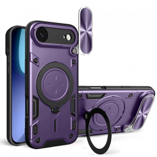 Husa pentru Apple iPhone Air, Techsuit, CamGuard Pro, Mov Husa pentru Apple iPhone Air, Techsuit, CamGuard Pro, Mov