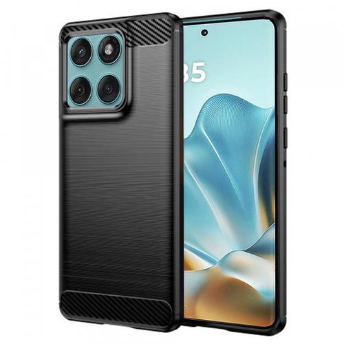 Husa Techsuit Carbon pentru Motorola Edge 60 Fusion / Edge 60, Neagra Husa Techsuit Carbon pentru Motorola Edge 60 Fusion / Edge 60, Neagra